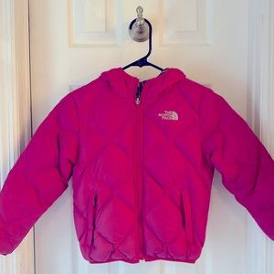 NORTHFACE goose down reversible jacket
